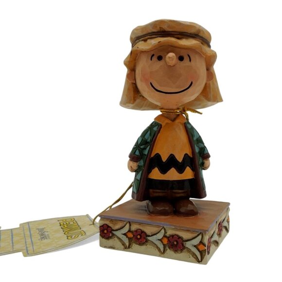 JIM SHORE Peanuts True Meaning Of Christmas 2018 Figurine with Tag - Picture 2 of 12